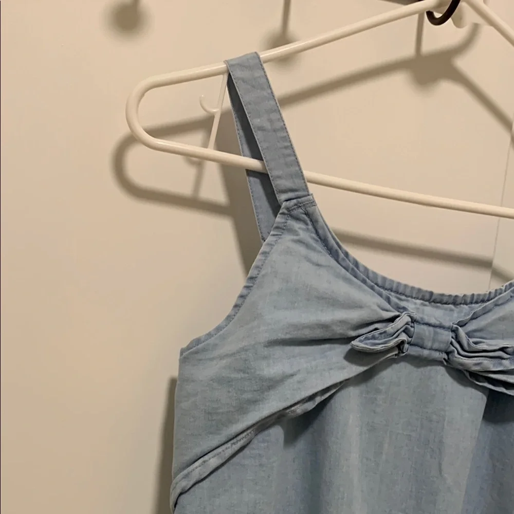 Comfortable Stylish Nautica Light Blue Girl’s Sleeveless Jumpsuit. Size:12/14 - Picture 5 of 8